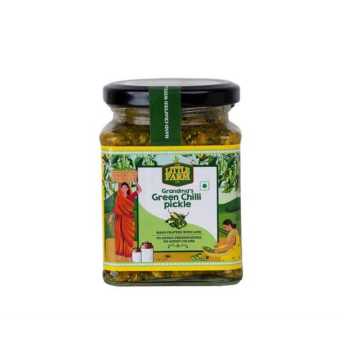 TheLittleFarmCo Green Chilli Pickle