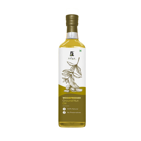 Woodpressed Groundnut Oil