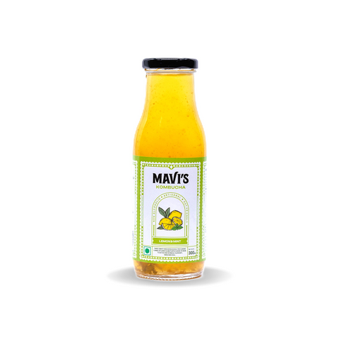 MAVI's Pantry Lemon Mint & Basil Kombucha 300ml