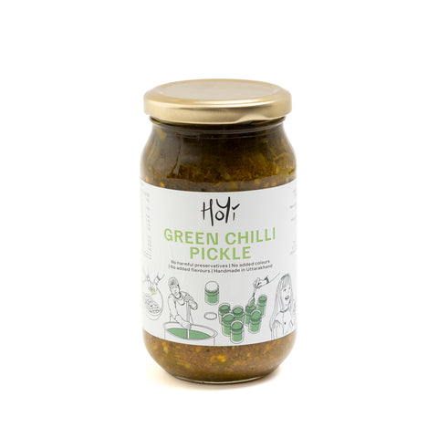 HoYi Green Chilli Pickle 400grams