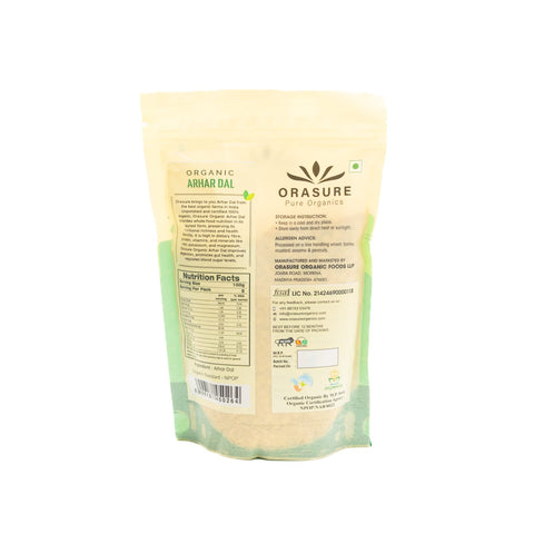 Orasure Organics Arhar Dal