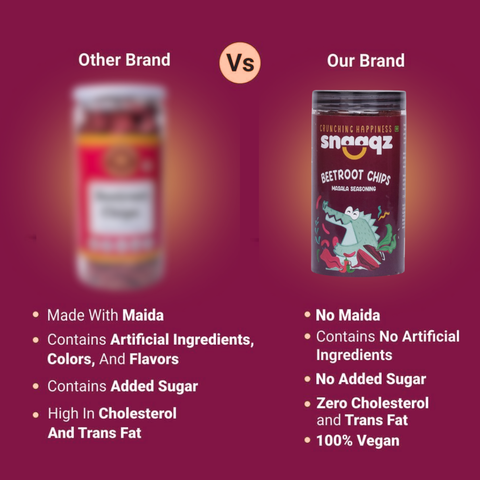 Beetroot chips Masala