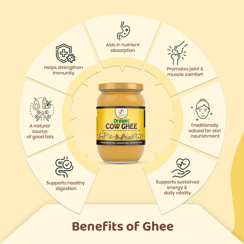 UMANAC Organic Cow Ghee, 500ml
