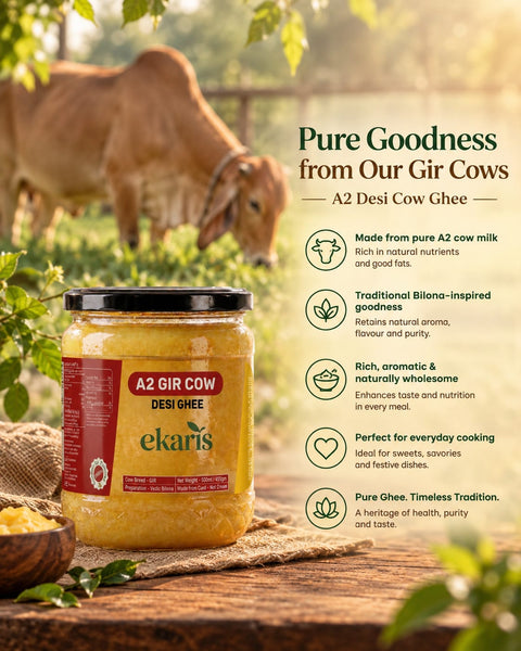 EKARIS Ekaris A2 GIR Cow Ghee - 500ml