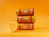 Quenzy Orange cream Prebiotic soda (Pack of 3 )