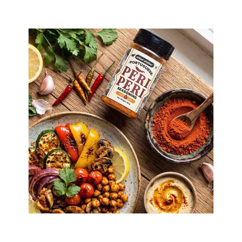 Urban Platter Portuguese Peri Peri Seasoning, 80g (African-Style Chilli & Herb Blend | Fiery & Zesty )
