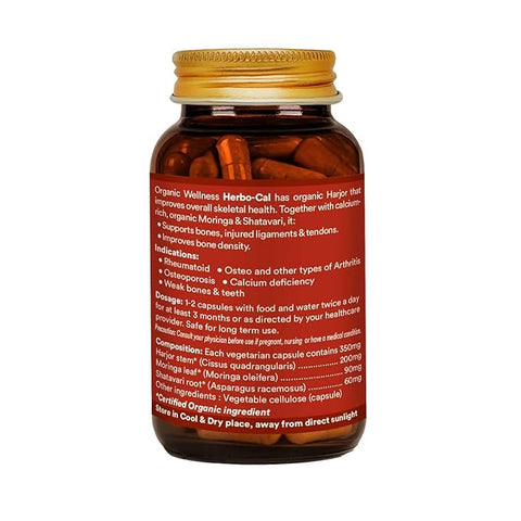 Organic Wellness Herbo Cal 90 Capsules