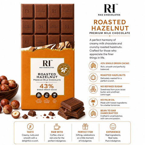 43% Milk Roasted Hazelnuts
