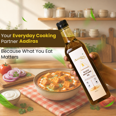 Aadiras Black Mustard Oil- Cold Pressed
