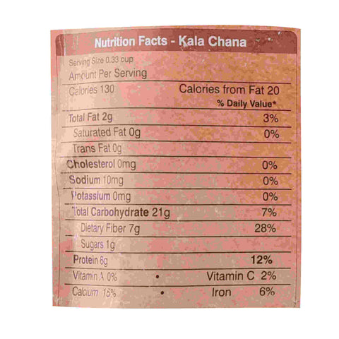 Organic Wellness Kala Chana 450 grams
