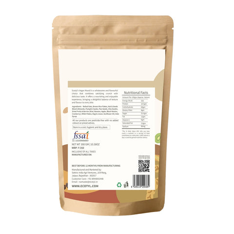 Ecotyl Vegan Muesli | Freeze Dried Fruits | Nuts Mix | 300g