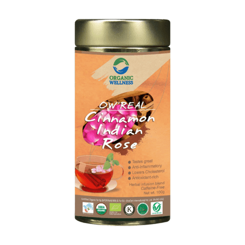 Organic Wellness Cinnamon Indian Rose (Tin) 100 grams