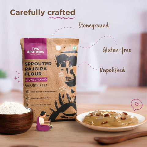 Sprouted Rajgira Atta 500g | High-Protein Amaranth Flour