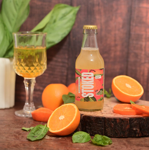 Orange Basil Kombucha
