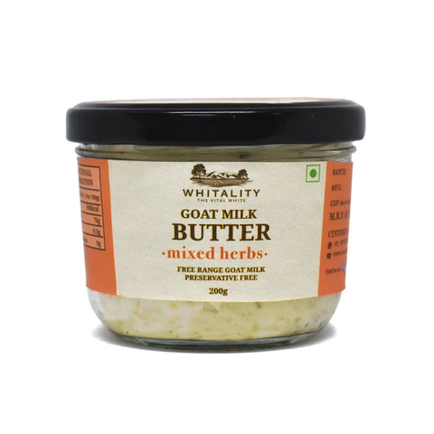 Goat Milk Butter - Mixed  Herbs (Delivered Separately Next Day)