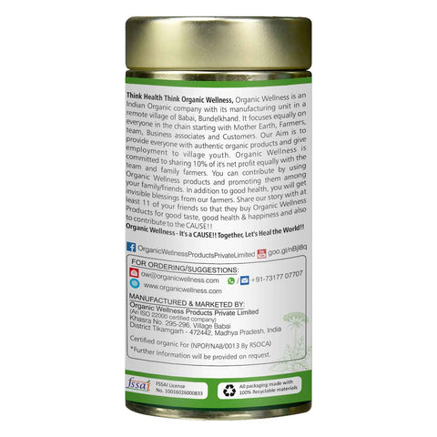 Organic Wellness Buckwheat Tea (Tin) 100 grams