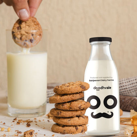 Cow Milk Premium - Glass Bottle (Delivered Separately Next Day)