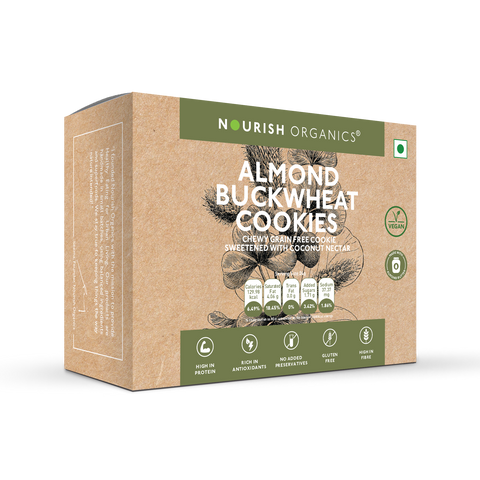 Almond Buckwheat Cookies 120g