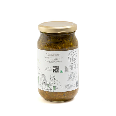 HoYi Green Chilli Pickle 400gm