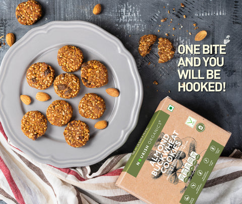 Almond Buckwheat Cookies 120g