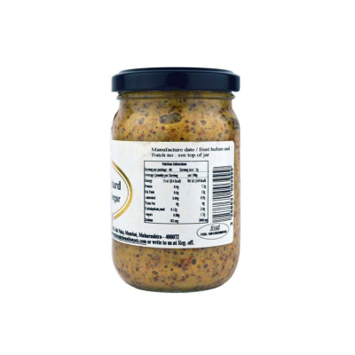 Delouis Cider Vinegar Grain Mustard 180g