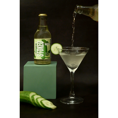 Stoked Kombucha Kool Kaffir Kucumber 200 ml