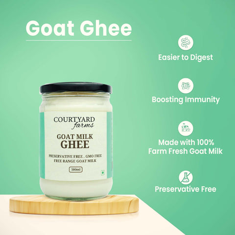 Goat Milk Ghee (Delivered Separately Next Day)