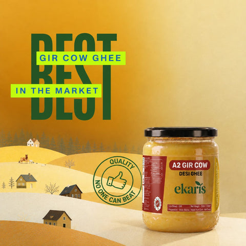Ekaris A2 GIR Cow Ghee - 500ml