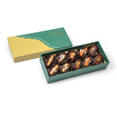 Tenner 10 Pcs Assorted Stuffed Dates (Delivered Separately Next Day)