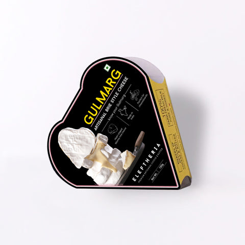 Eleftheria Cheese Gulmarg – French Style Brie 150 grams