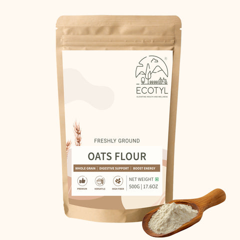 Ecotyl Oats Flour | Wholesome Flour | High Fibre | 500g