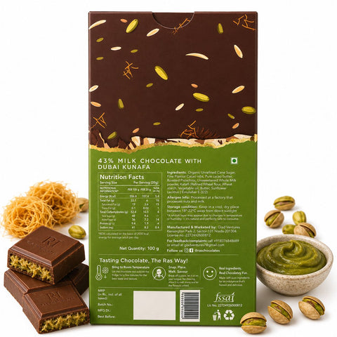 43% Milk Dubai Kunafa