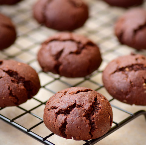 Gluten free Ragi Mocha Brookies