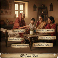 Ekaris A2 GIR Cow Ghee - 500ml