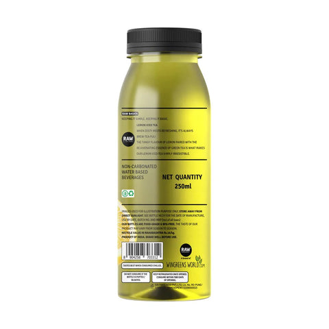 Raw Pressery Iced Green Tea - Lemon (250ml)