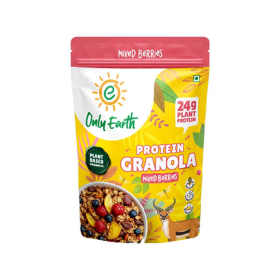 Only Earth 24g Protein Granola Mixed Berries 350g