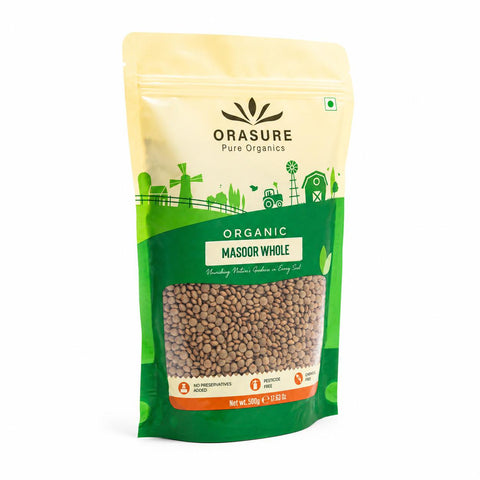 Orasure Organics Masoor Whole