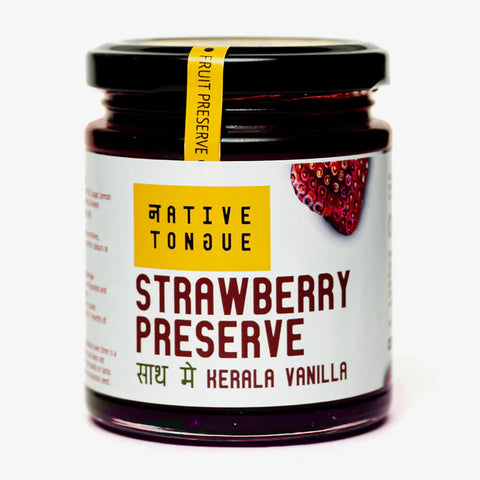 Strawberry Preserve With Kerala Vanilla