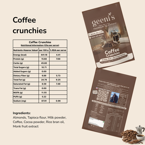 Geeni's Coffee Crunchies