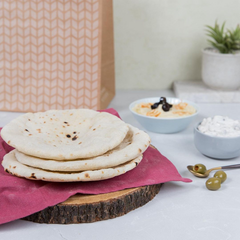 Wheaty Wood Fired Pita 3Pc (250g)
