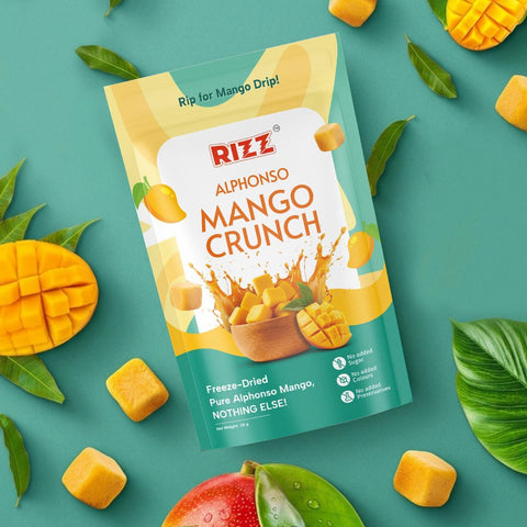 Alphanso Mango Crunch (Freeze dried)