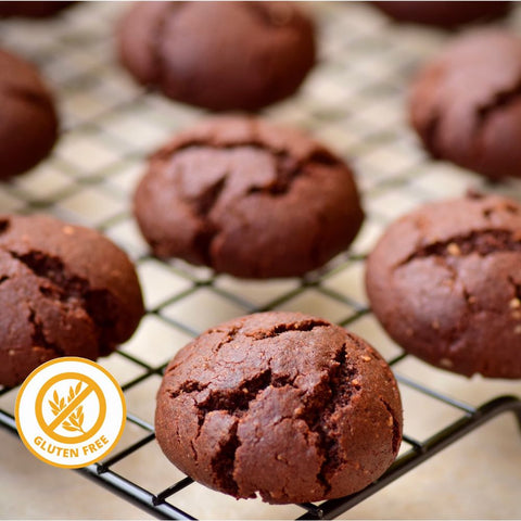 Gluten free Ragi Mocha Brookies