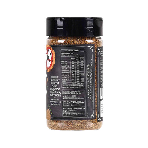Urban Platter Pizza Pasta Seasoning, 80g (Signature Italian-Style Seasoning | Multipurpose Herb & Spice Blend | MSG-Free)