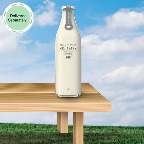 A2 Skimmed Milk 1L/Daily (Order by 10 Pm) (Delivered Separately Next Day)