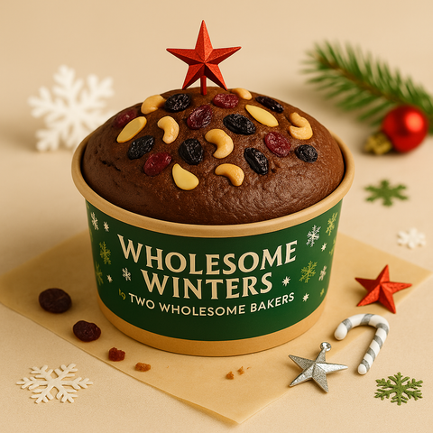 Plum Cake Eggless (Round)