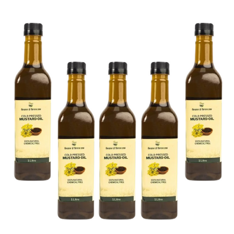 Mustard Oil 5L (Cold Pressed)