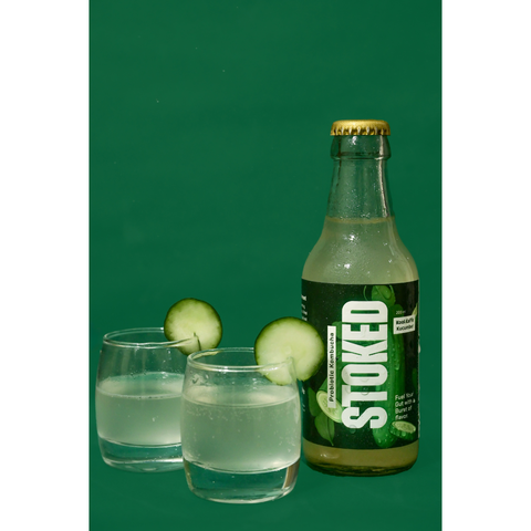 Stoked Kombucha Kool Kaffir Kucumber 200 ml