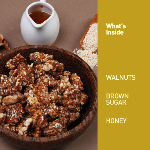Nourish Organics Honey Roasted Walnut 100grams