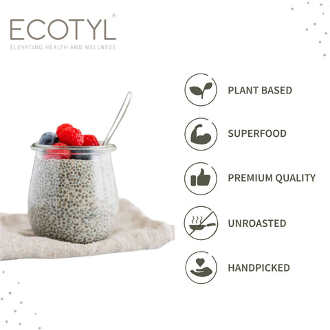 Ecotyl Chia Seeds | Raw 250 grams