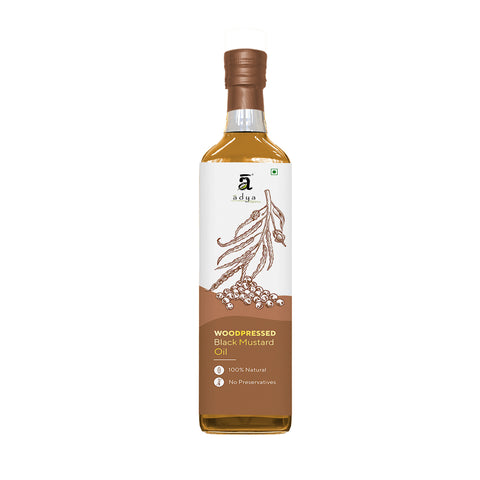 Adya Organics Woodpressed Black Mustard Oil